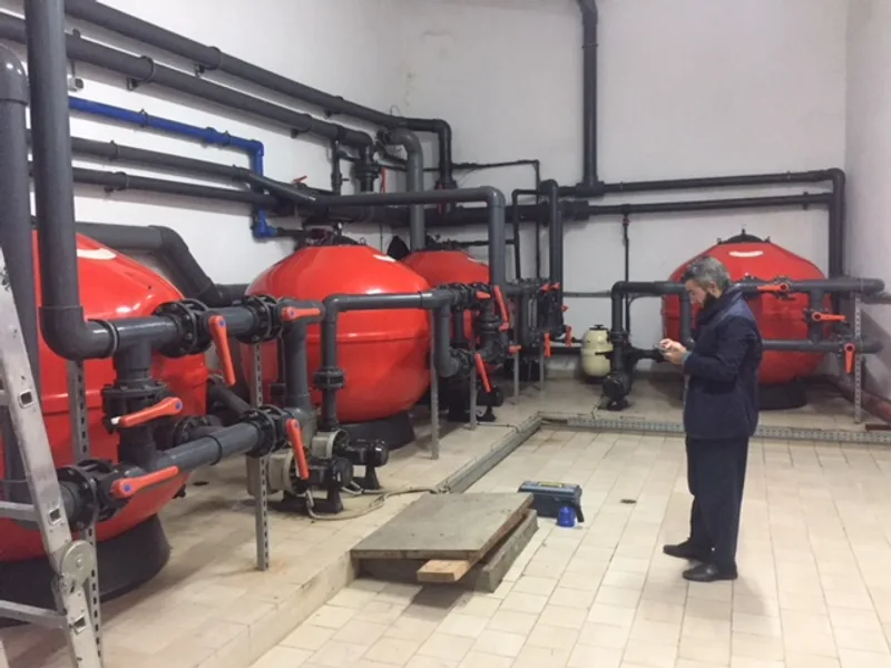 Installation de 2 LIMPEO J1100-P — Salle technique Adam Park