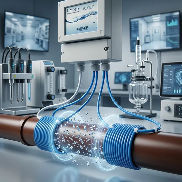 Laboratoire de recherche scientifique avec équipements d'analyse de cristallisation du carbonate de calcium